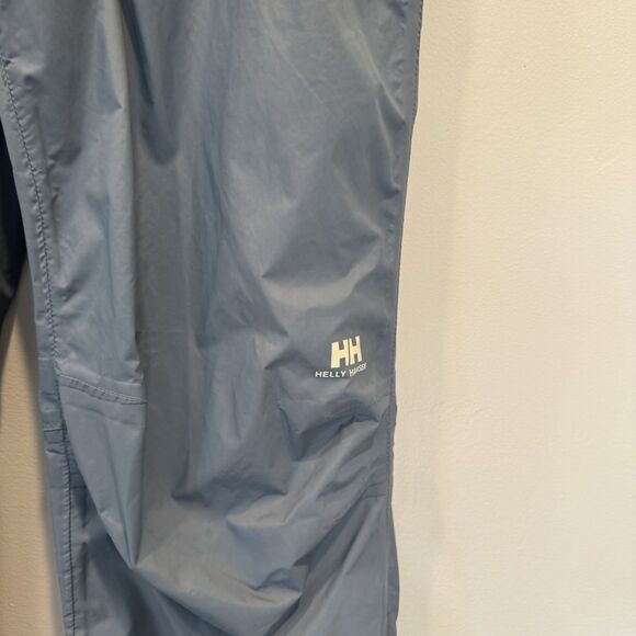 Helly Hansen Helly Tech Rain Pants Waterproof Packable Gorpcore Men Large Gray - Picture 3 of 14